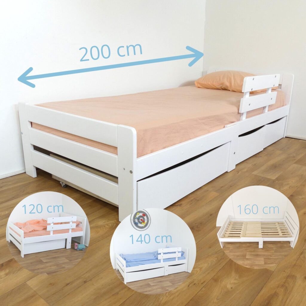 Pikendatav lastevoodi